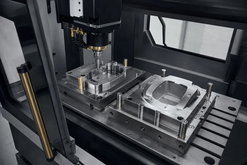Temporary illustration of precision production equipment