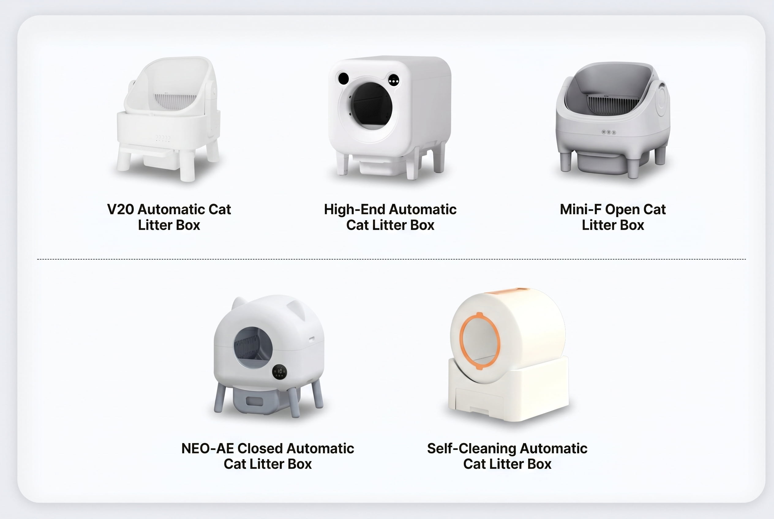 self cleaning cat litter box