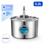 TY10 Round Window Faucet Stainless Steel Pet Water Fountain