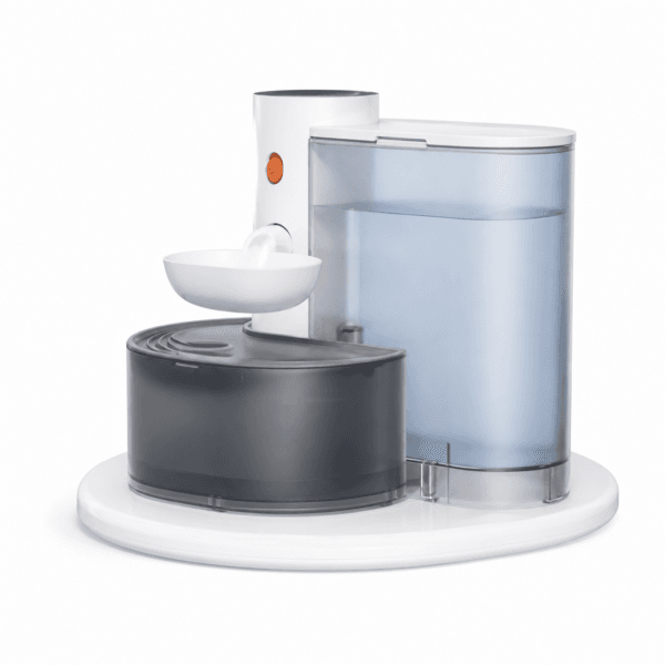 Gravity Clean & Used Water Separation Pet Dispenser