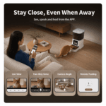 PT03S 5L Smart Camera Automatic Pet Feeder