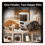 PT10V 4L Dual-Bowl Smart Automatic Pet Feeder