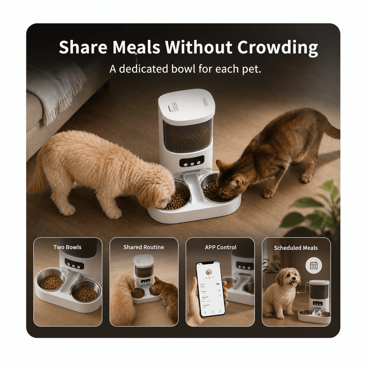 Share Meals Without Crowding