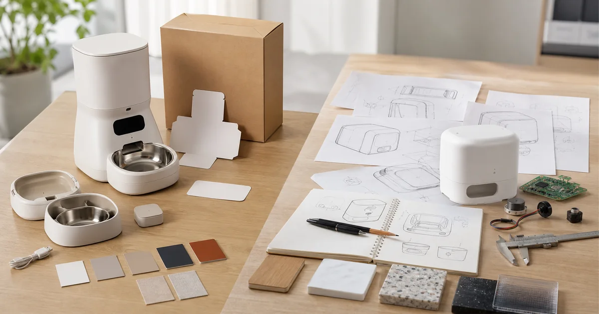OEM product customization and ODM prototype development for smart pet products
