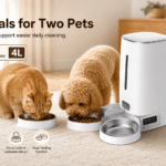 PTM-103 4L Dual-Bowl Automatic Pet Feeder