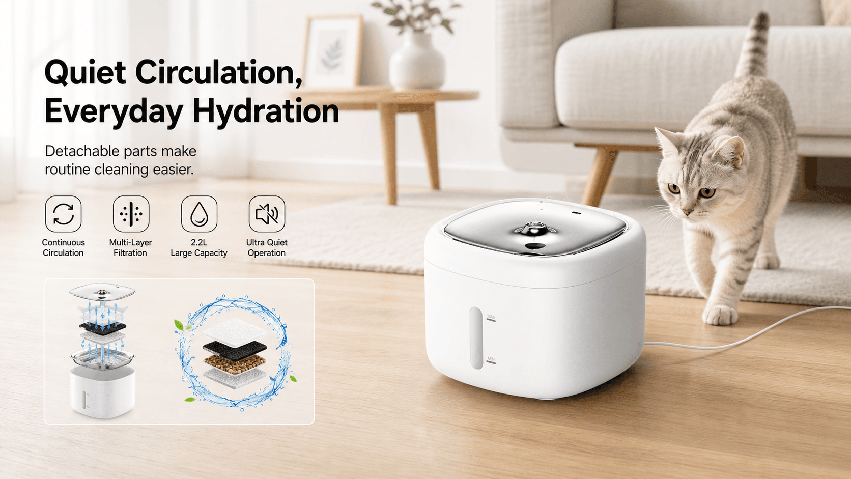 Fresh Circulation in a Compact Footprint