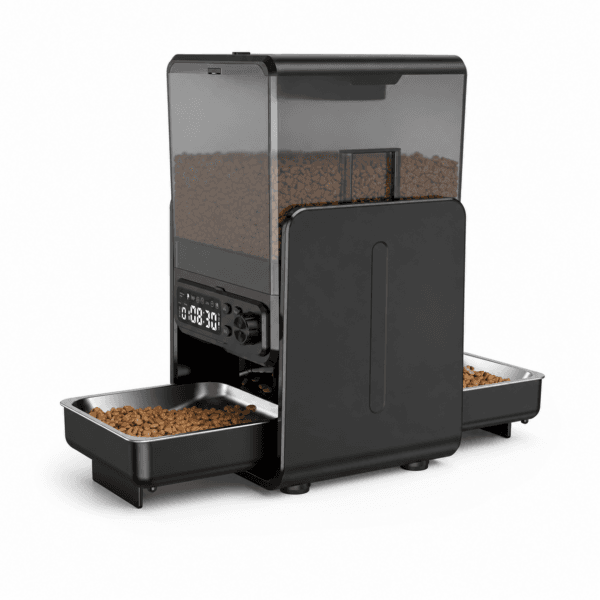 XWSQ01 5L Dual-Bowl Automatic Pet Feeder